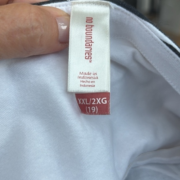 No Boundaries Strapless Zebra Print Tip Sz XXL (19) With Shelf Bra Inside - Picture 3 of 4